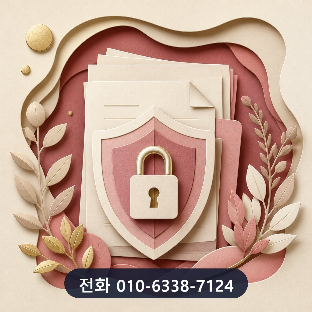 카드깡 실시간 상담 개인정보 보호 이미지